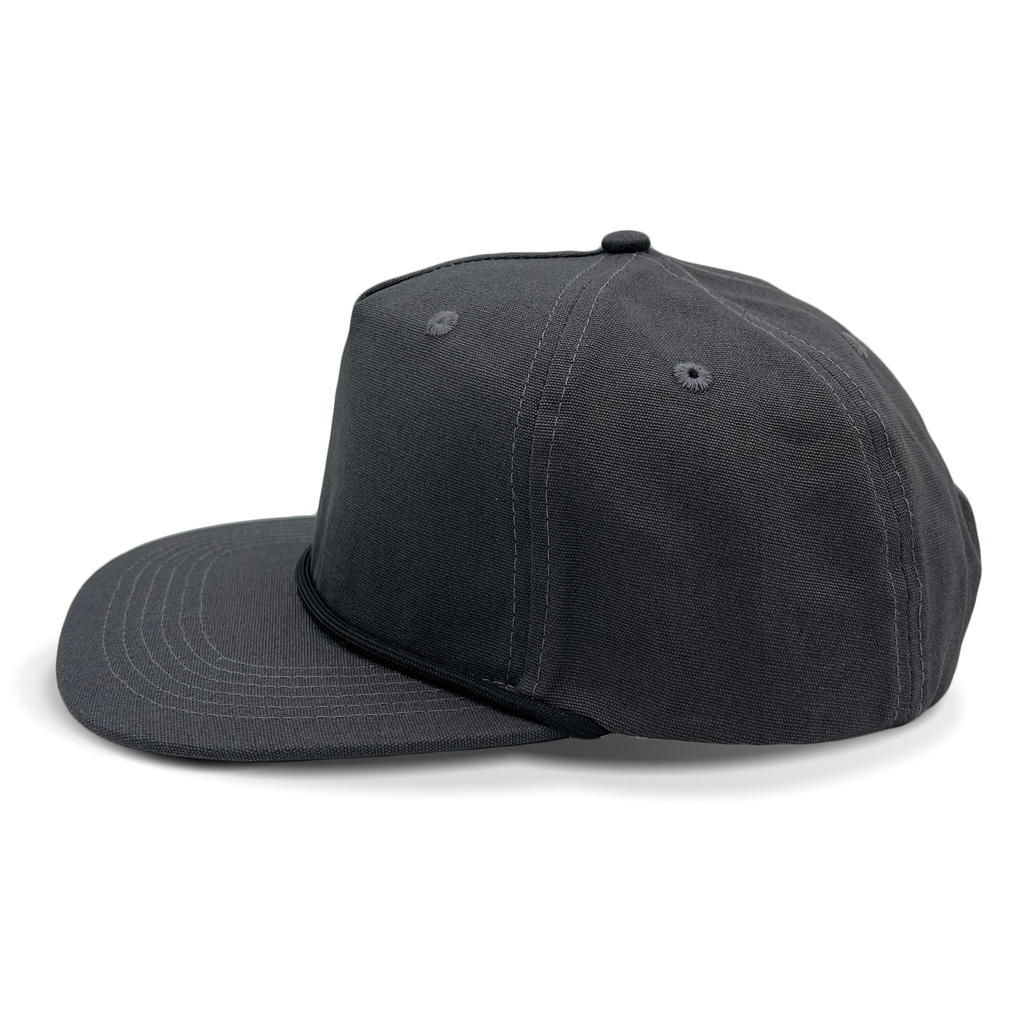 LHC-CPH Gun Metal Goat Rope Hat - Solids
